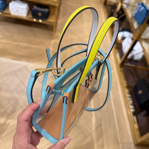 Tory Burch Blake Clear Mini Tote 165833 - Picture 3 of 9